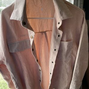 Corduroy button up